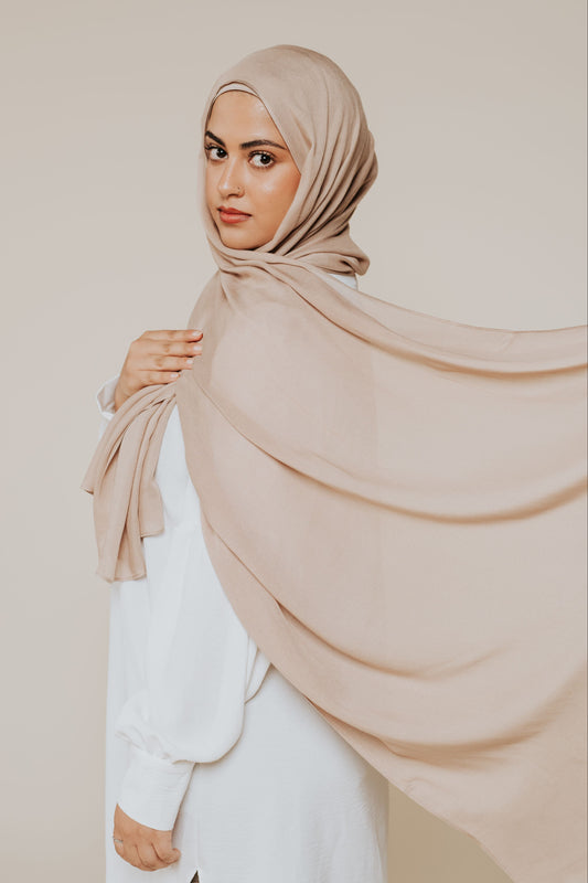 Desert Sand - Premium Modal Hijab & Undercap Set