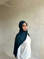 Stormy Lagoon - Premium Modal Hijab & Undercap Set