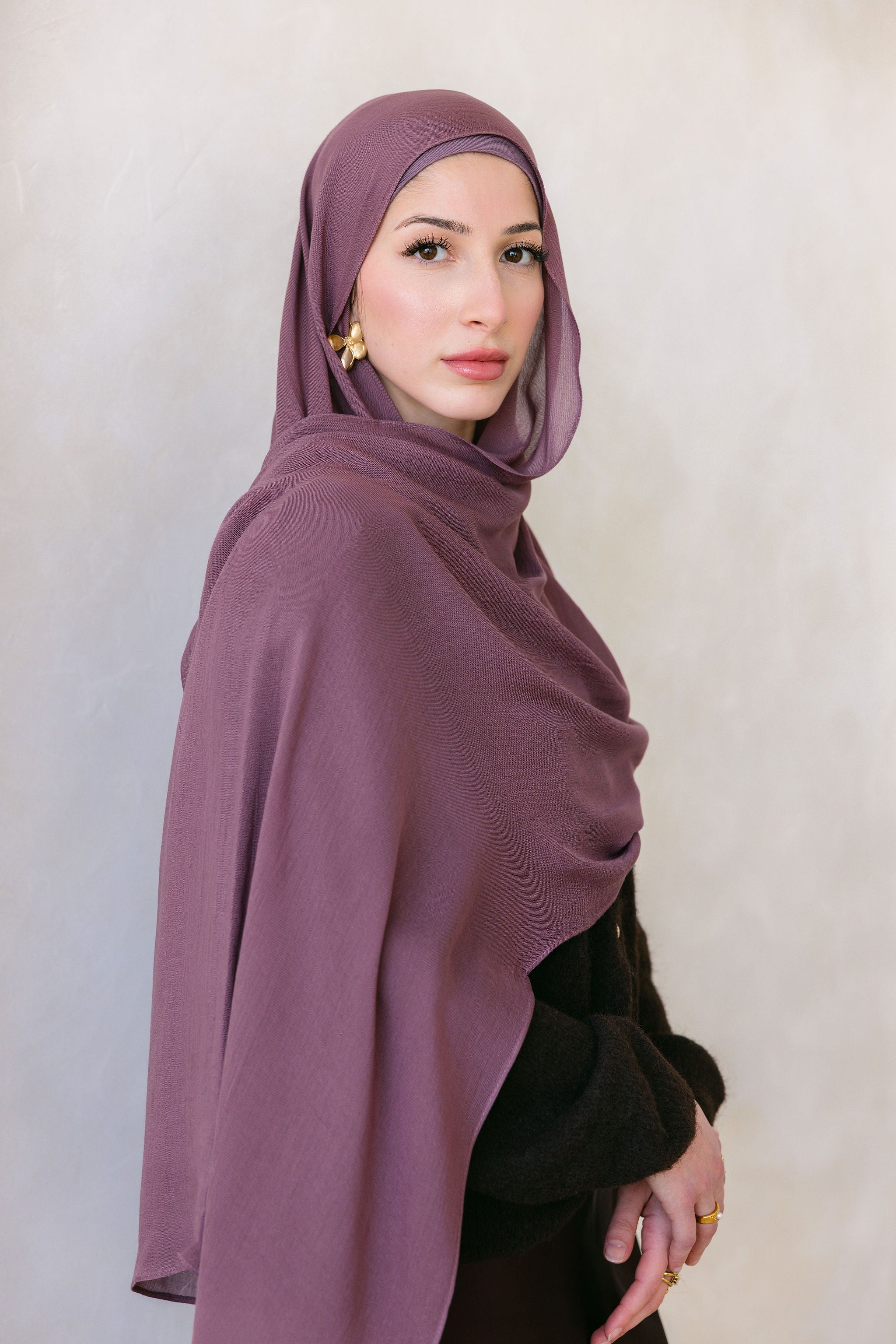 Velvet Fig by Threads by Farah branding photo featuring elegant fabric and sophisticated packaging design.