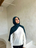Stormy Lagoon - Premium Modal Hijab & Undercap Set