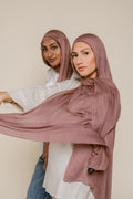 Dusty Mauve - Premium Modal Hijab & Undercap Set - Threads by Farah