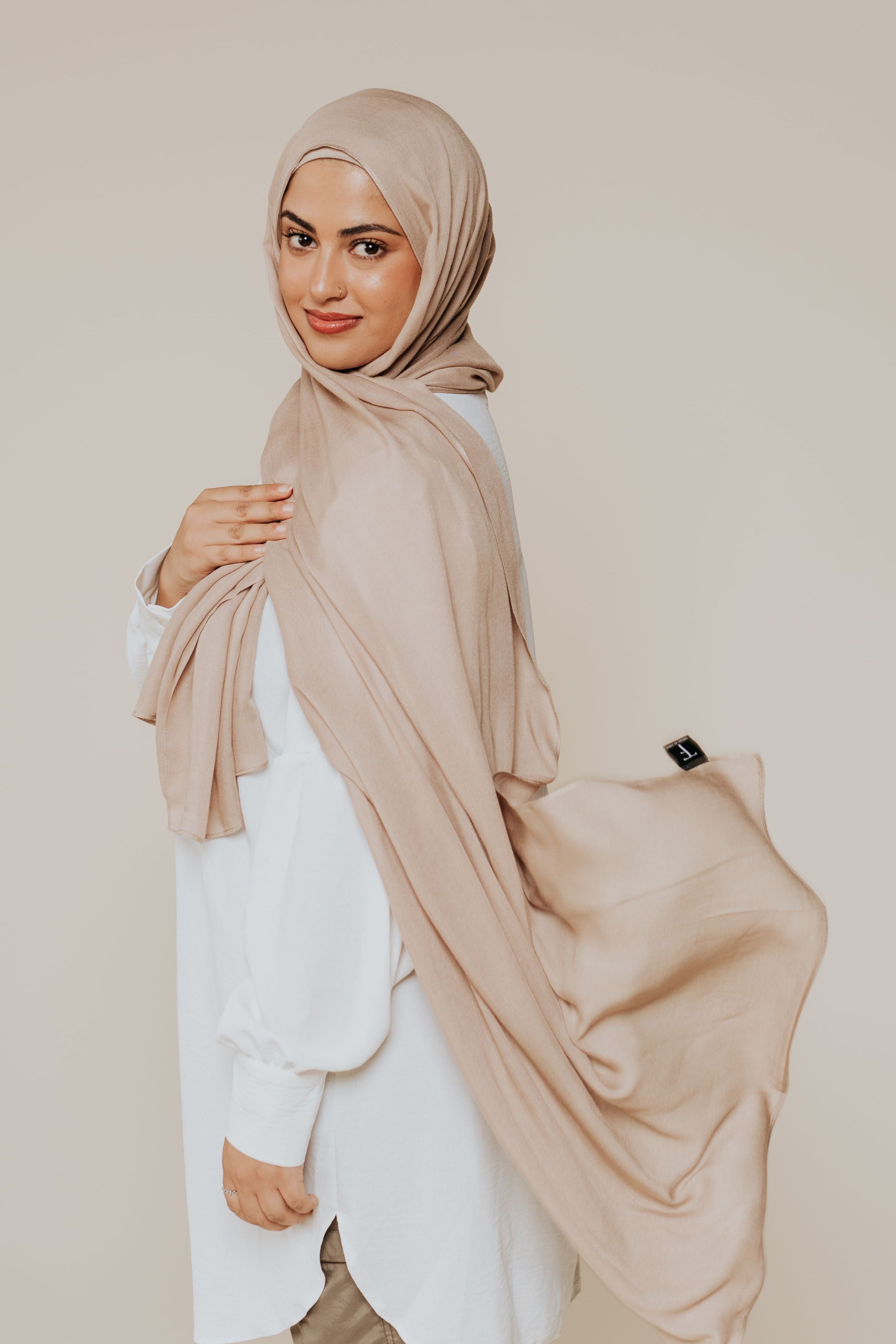 Desert Sand - Premium Modal Hijab & Undercap Set - Threads by Farah