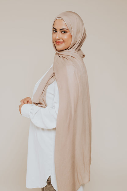 Desert Sand - Premium Modal Hijab & Undercap Set - Threads by Farah